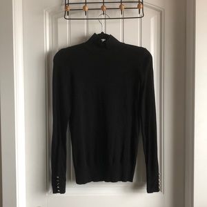 Black turtle neck